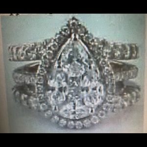 3.1 carat wedding ring